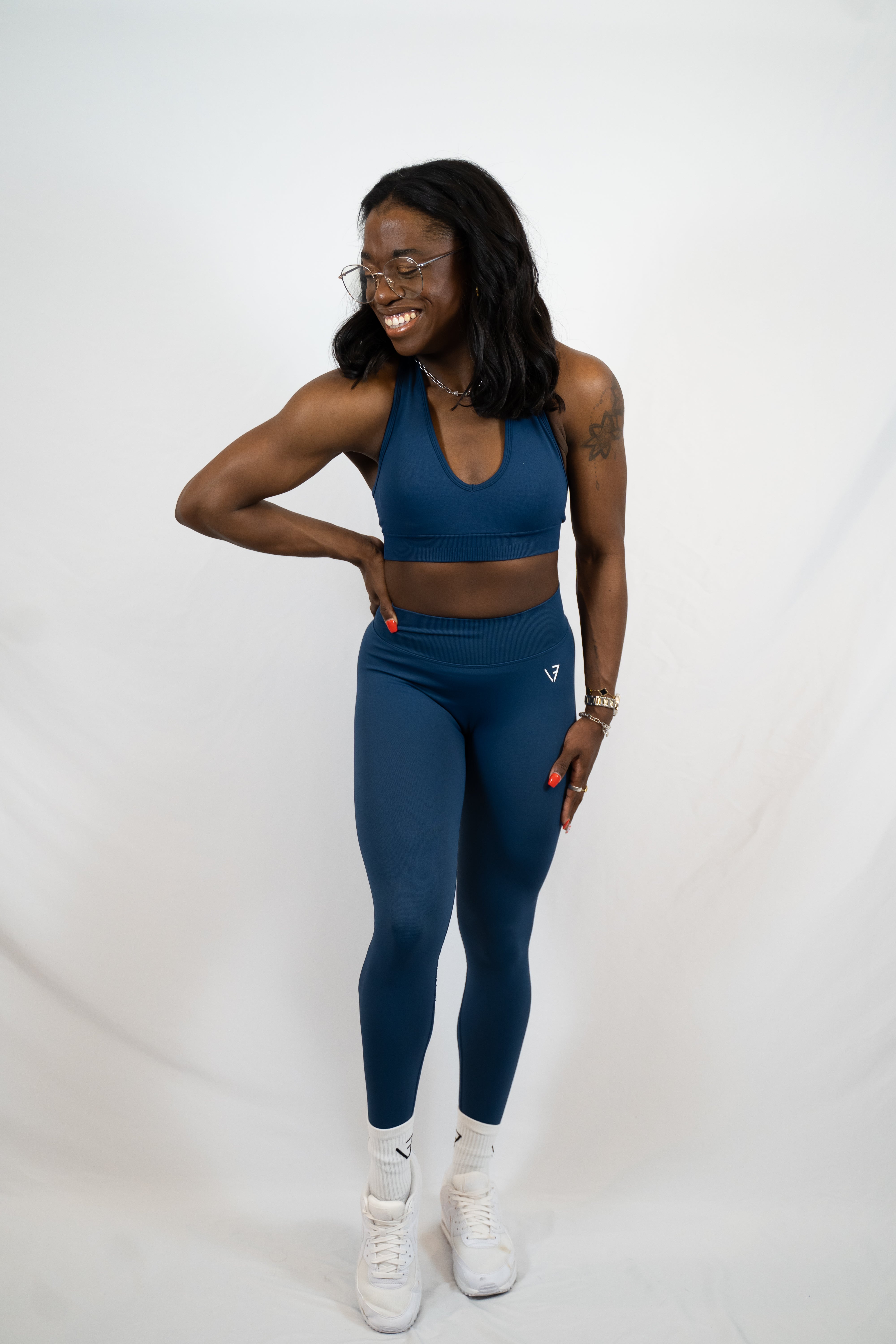 Lux Leggings - Blue