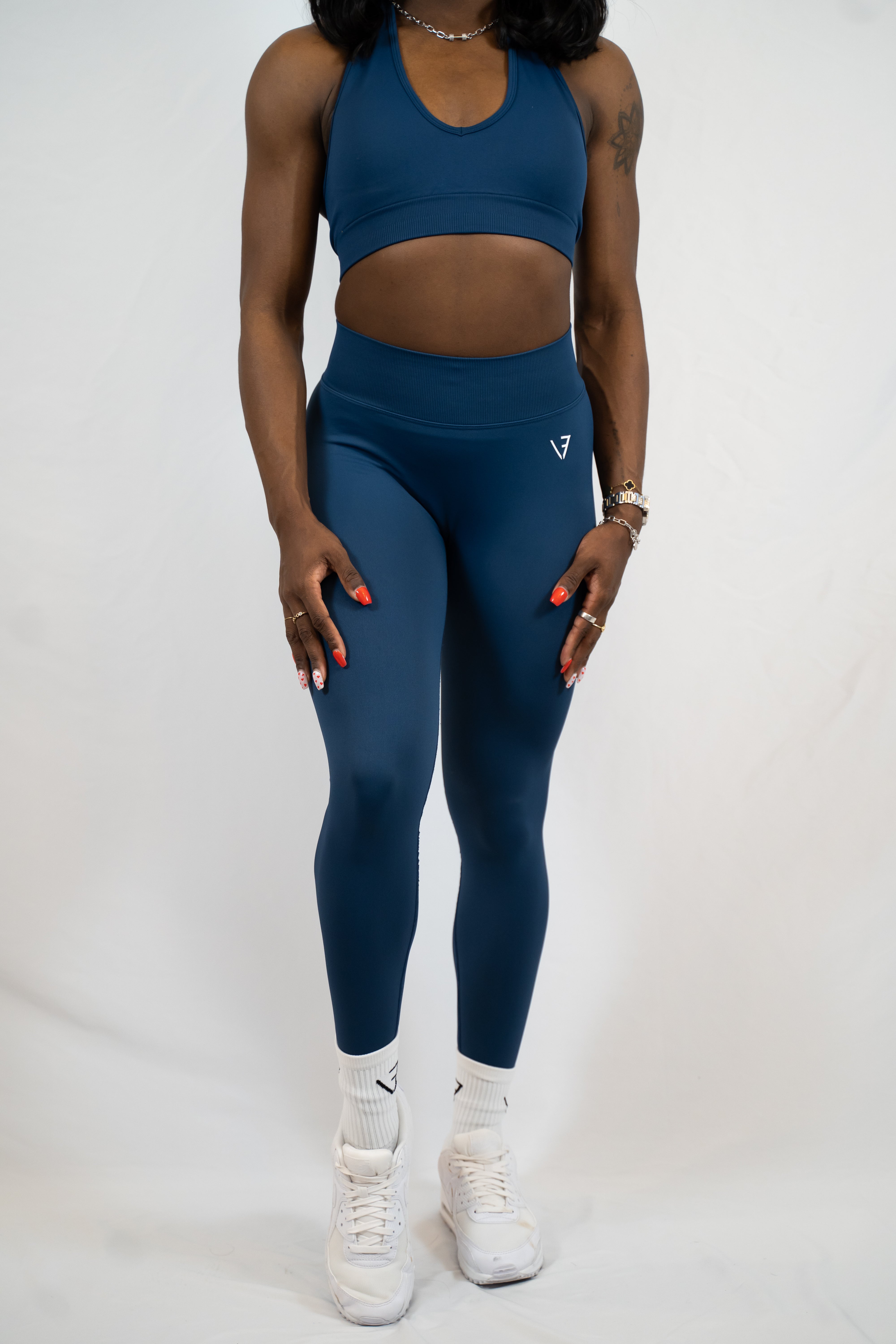 Lux Leggings - Blue