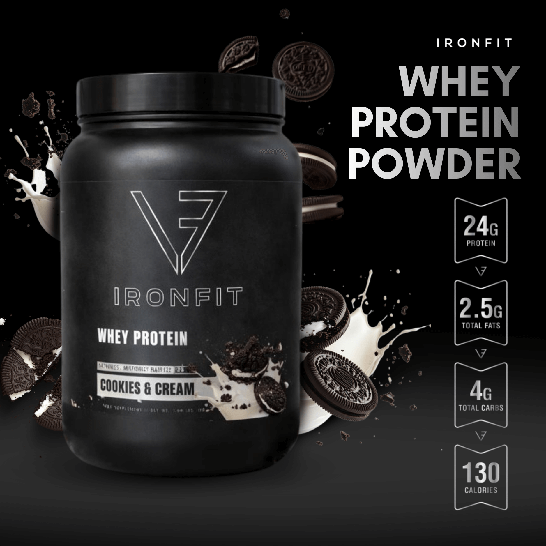 2LB IRONFIT WHEY PROTEIN