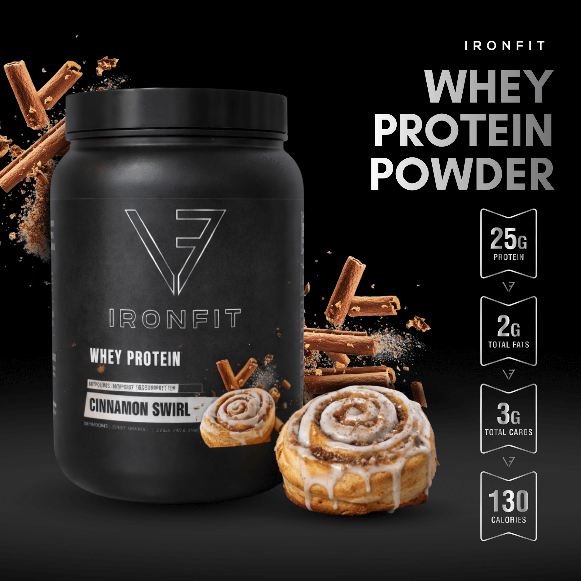 2LB IRONFIT WHEY PROTEIN
