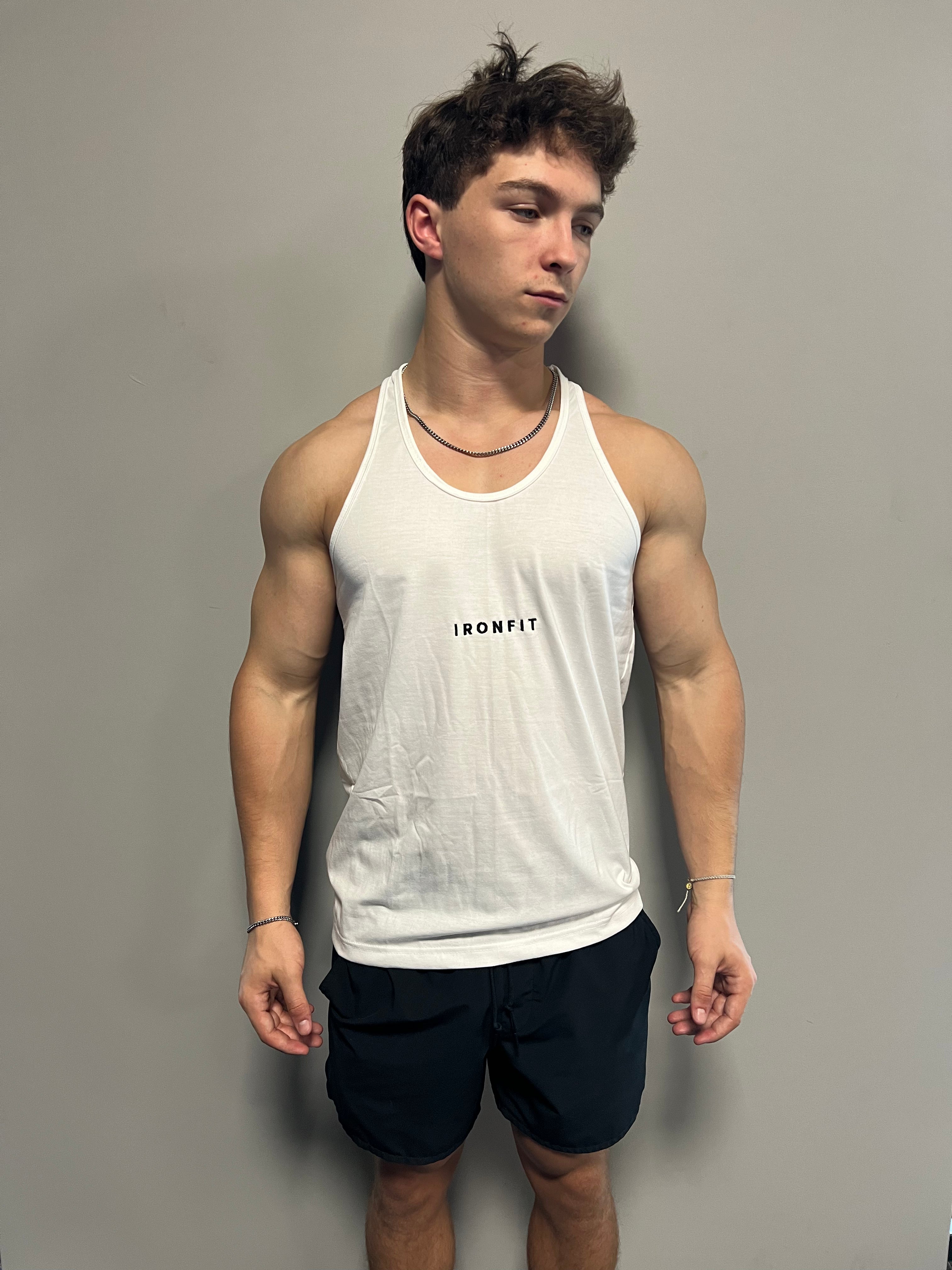 IRONFIT STRINGER - WHITE