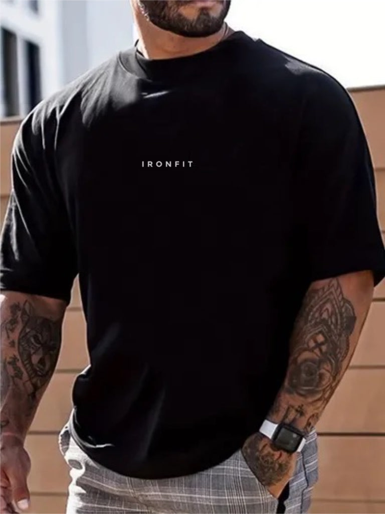 MEN'S CLASSIC OVERSIZED TEE - BLACK