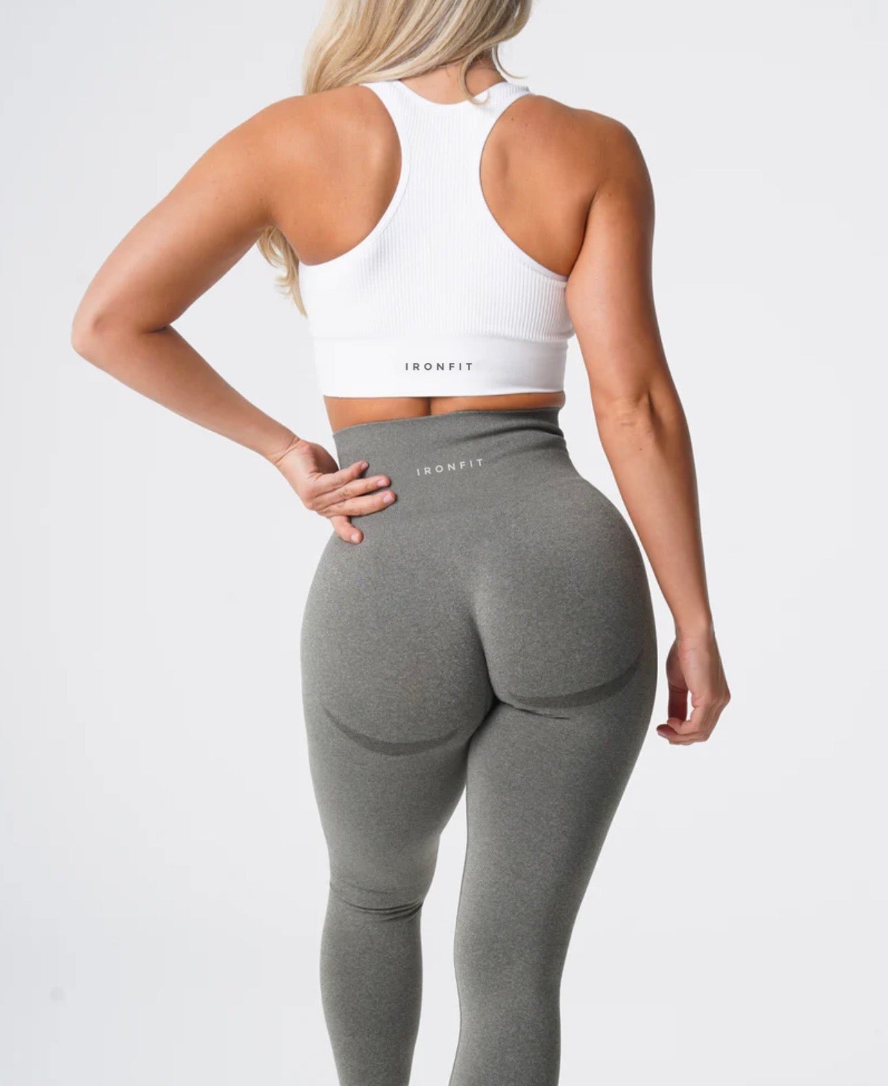 WOMEN'S AMPLIFY LEGGINGS - KHAKI GREEN