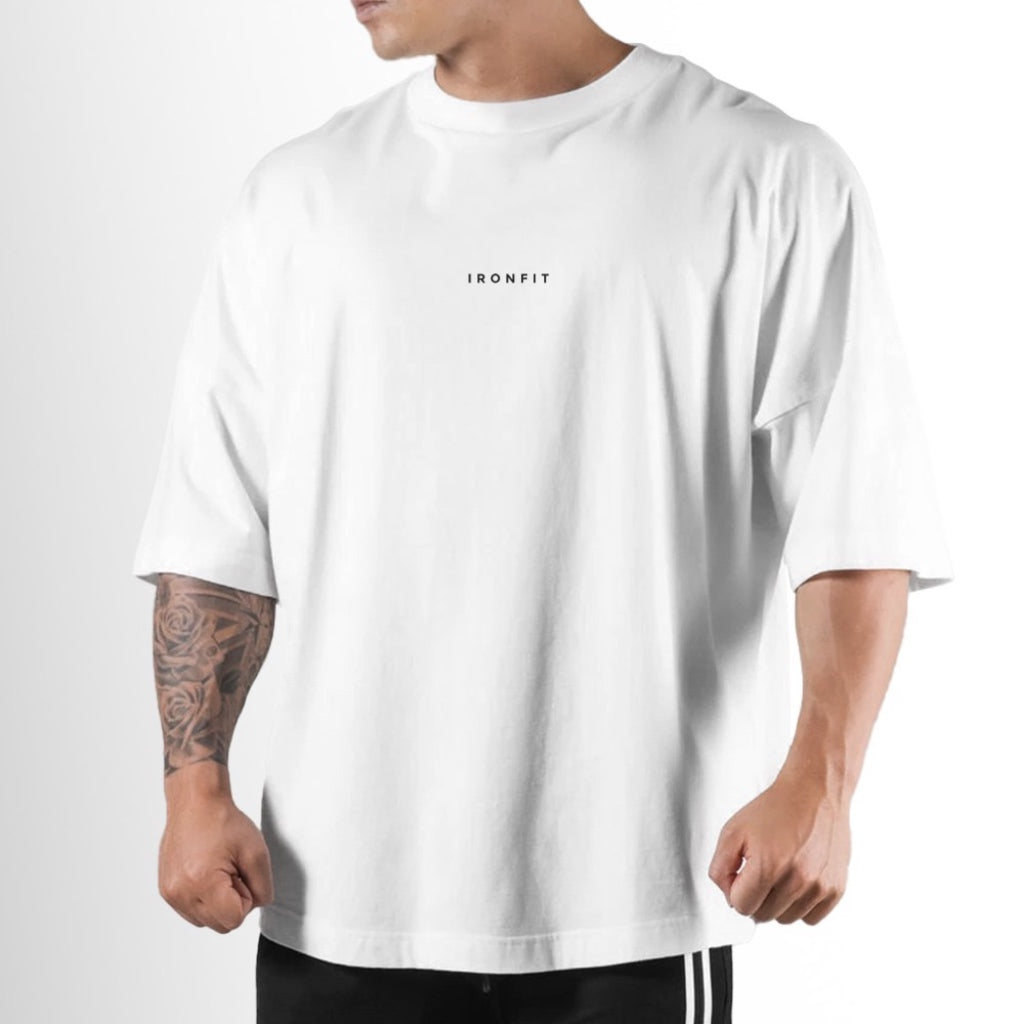 MEN'S CLASSIC OVERSIZED TEE - WHITE