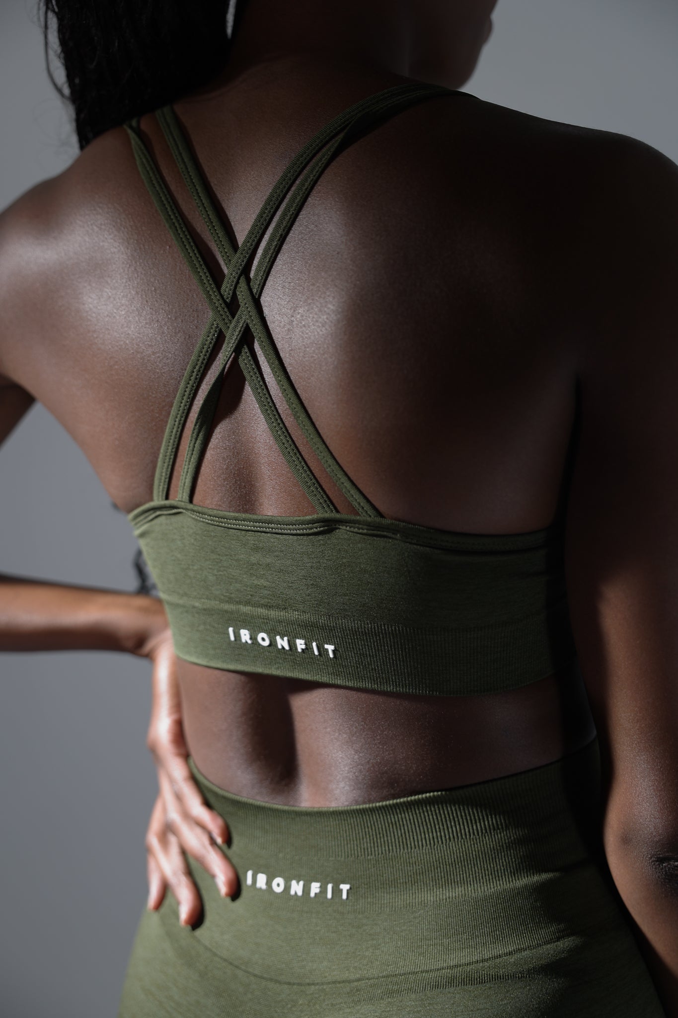 WOMEN'S BRA - OLIVE GREEN