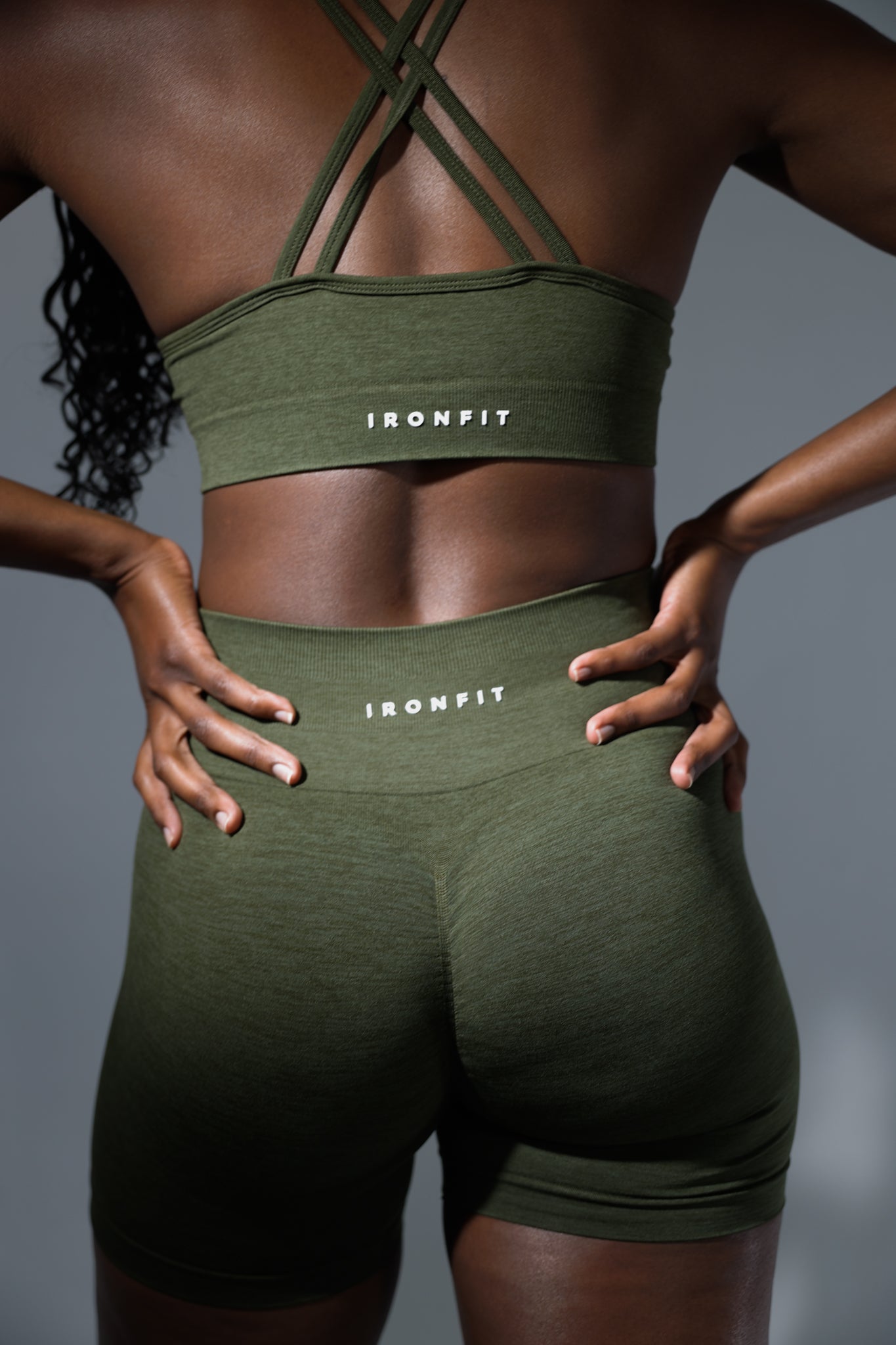 WOMEN'S BRA - OLIVE GREEN