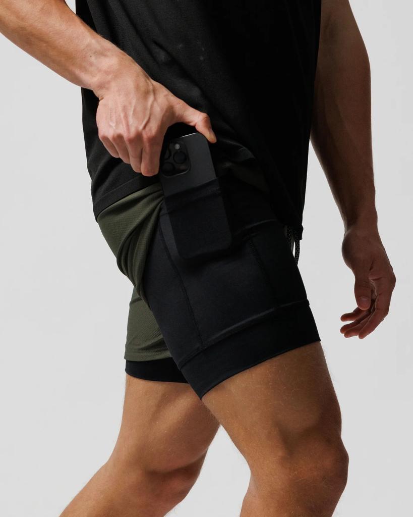 IRONFIT 2.0 PERFORMANCE SHORT - DARK OLIVE