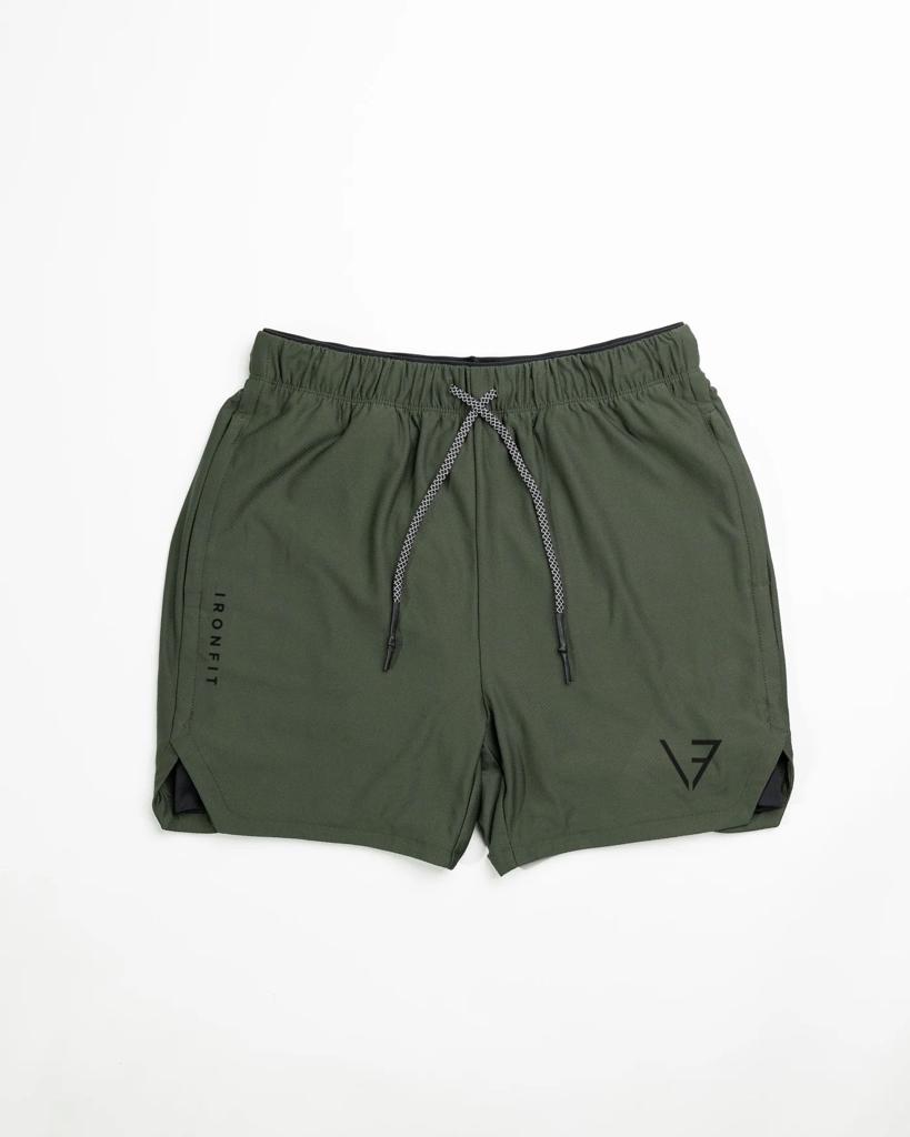 IRONFIT 2.0 PERFORMANCE SHORT - DARK OLIVE