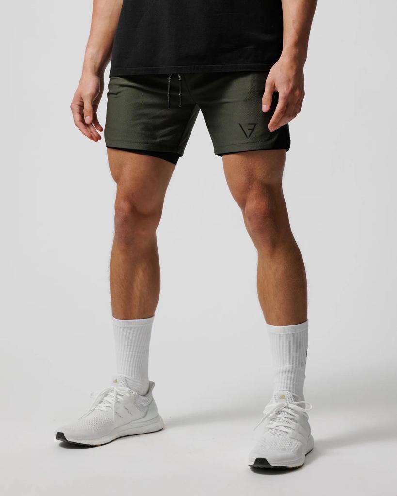 IRONFIT 2.0 PERFORMANCE SHORT - DARK OLIVE