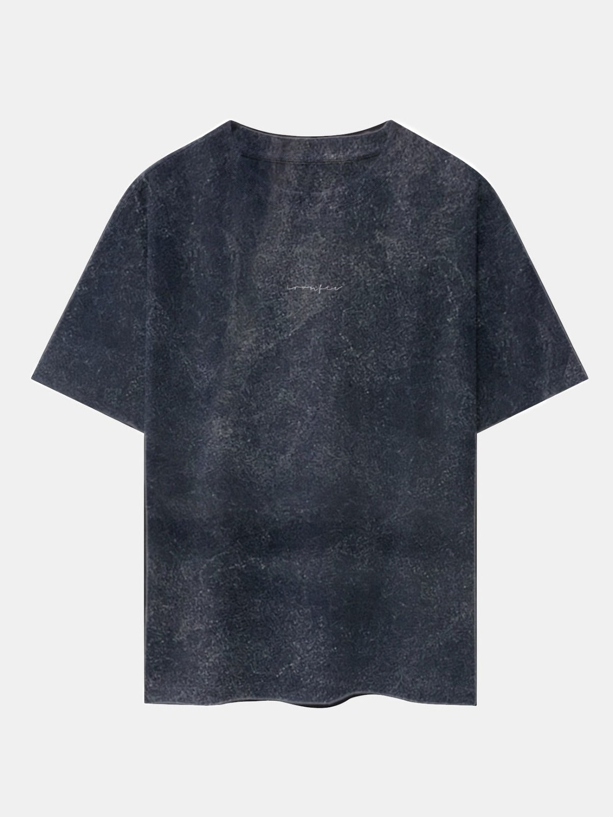 MEN'S OVERSIZED SIGNATURE T-SHIRT  - GREY ACID WASH