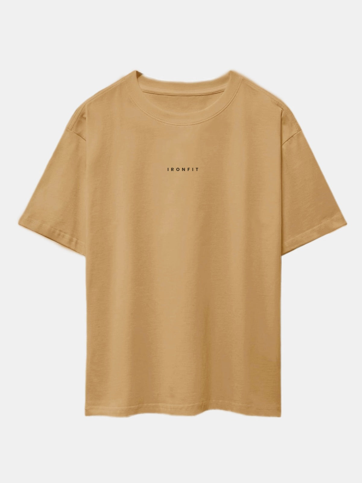 MEN'S CLASSIC OVERSIZED TEE - TAN