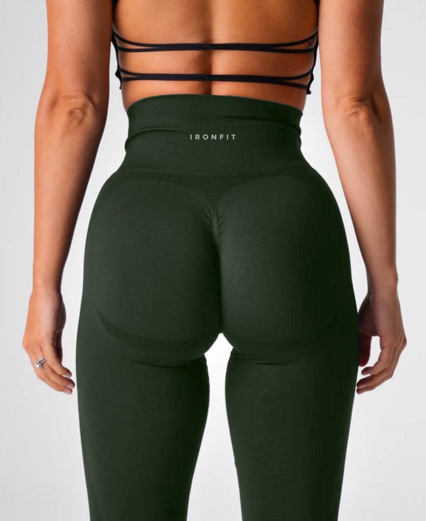 WOMEN'S AMPLIFY LEGGINGS - OLIVE GREEN